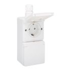 Niko New Hydro Wandcontactdoos 70137842 Alpinwit