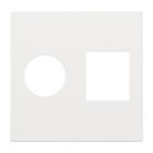 Niko Pure Centraalplaat communicatie 15465702 Verkeerswit