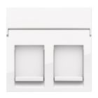 Niko Original Centraalplaat RJ45 11165200 Signaalwit