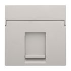 Niko Original Centraalplaat RJ45 10265100 Lichtgrijs