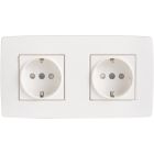 Niko Original Wandcontactdoos 10167940 Alpinwit