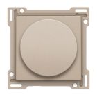 Niko Pure Dimmerknop 15731000 Staal champagne