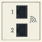 OUTLET Hirschmann Multimedia APAC W Centraalplaat WLAN access point 695020765