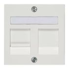 Peha Badora Centraalplaat RJ45 00318731 Alpinwit