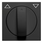 Peha Badora Draaiknop 00276882 Zwart mat