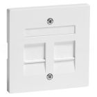 Peha Dialog Centraalplaat RJ45 95.610.02MJ2NA Alpinwit