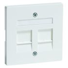 Peha Dialog Centraalplaat RJ45 95.610.70MJ2NA Aluminium