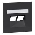 Peha Nova Brillance Centraalplaat IAEUAE 00034532 Zwart mat