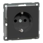 Peha Nova Brillance Wandcontactdoos 00034412 Zwart mat