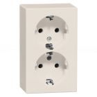 Peha Opbouw Wandcontactdoos 6602 Crème