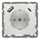 Peha Standaard Wandcontactdoos 00243951 Alpinwit