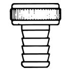 Ponnoplastic MES Waterslangkoppeling 050012