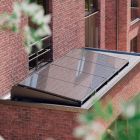 Glampère FlatFix Fusion - Plug and play 4 zonnepanelen portrait naast elkaar full black voor thuisbatterij