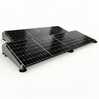 Glampère FlatFix Fusion - Plug and play 4 zonnepanelen landscape naast elkaar voor thuisbatterij