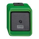 Schneider Electric Merten Agrar Schakelaar 370677 GroenZwart