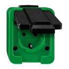 Schneider Electric Merten Agrar Wandcontactdoos 279077 GroenZwart
