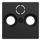 Schneider Electric Merten M Centraalplaat satelliet MEG41230403 Zwart mat