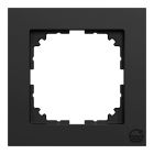 Schneider Electric Merten MPure Afdekraam MEG40103603 Zwart mat