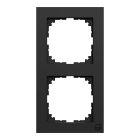 Schneider Electric Merten MPure Afdekraam MEG40203603 Zwart mat