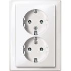 Schneider Electric Merten M Wandcontactdoos MEG24251419 Alpinwit