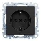 Schneider Electric Merten M Wandcontactdoos MEG23010403 Zwart mat