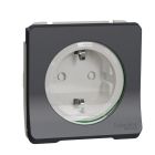 Schneider Electric Merten Mureva Styl Wandcontactdoos MUR36134 Grijs