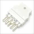 WAGO 770125 STEKER FEMALE 5P WIT TREKONTL