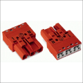 WAGO 7701313 STEKER MALE 3P 2DR ROOD