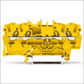 WAGO 20021406 RAILKLEM TOPJS 4DR 2.5MM GE