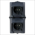 KOPP 136915009 WCD 2V RA DEKS IP44 VERT ANT