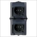 KOPP 136955007 WCD 2V RA DEKS IP44 VERT ANT B
