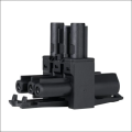 ADELS AC 166 GVTA 33 ZW SPLITTER 3P 1IN2UIT KOPP ZW
