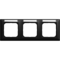 ABB BUSCH 1733 NS915 RAAMplusTEKST 3V HOR SIBMAT ZW