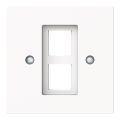 ABB BuschJaeger Art linear Centraalplaat RJ45 25610244M Verkeerswit mat