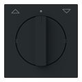 ABB BuschJaeger Art linear Draaiknop 174045M Zwart mat