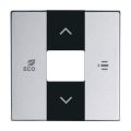ABB BuschJaeger Buschfreehome Centraalplaat kamerthermostaat fan coil 623683 Future Linear aluzilver
