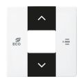 ABB BuschJaeger Buschfreehome Centraalplaat kamerthermostaat fan coil 6236914 Balance SI alpinwit