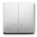 ABB BuschJaeger Pure Stainless Steel Dimmertoets 6545866