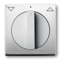 ABB BuschJaeger Pure Stainless Steel Draaiknop 1740866 RVS