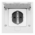 ABL Sursum SCHUKO Classic Vloercontactdoos 1471460 Met deksel