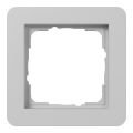 Gira E1 Afdekraam 0211154 Grijs mat