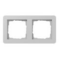 Gira E1 Afdekraam 0212154 Grijs mat