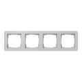 Gira E1 Afdekraam 0214154 Grijs mat