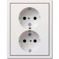 Gira F100 Wandcontactdoos 0783112 Alpinwit