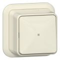 Gira Opbouw Impulsdrukker 315210 Crème