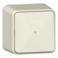 Gira Opbouw Impulsdrukker 315612 Crème