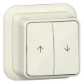 Gira Opbouw Jaloezie impulsdrukker 315810 Crème