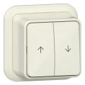 Gira Opbouw Jaloezieschakelaar 315910 Crème