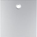 Hager Berker SB Centraalplaat trekschakelaar 11461404 Aluminium