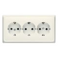 Jung CD Range Wandcontactdoos CD523 Crème